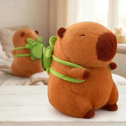 Capivara Filó Pelúcia Gigante Antialérgica Bichinho De Pelúcia Macio Brinquedo Infantil E Adulto Decoração Quarto Presente Criativo Confortável Seguro Alta Qualidade Brasiliana Tech Capivara Filó Pelú