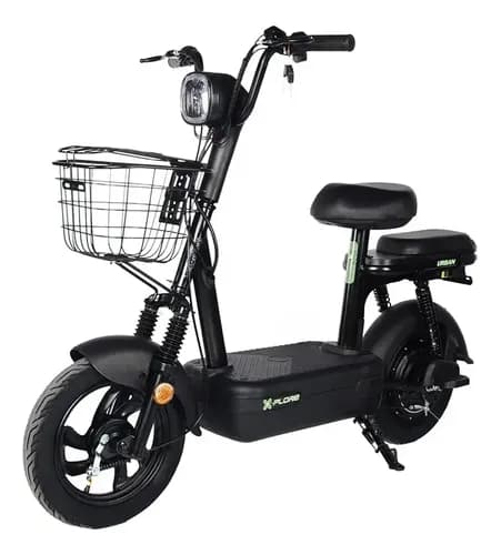 Bicicleta Scooter Elétrica Xplore 48v/ 12ah 500w Sem Cnh Preto