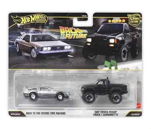 Máquina Do Tempo Do Futuro 1:64 Cast Premium 1